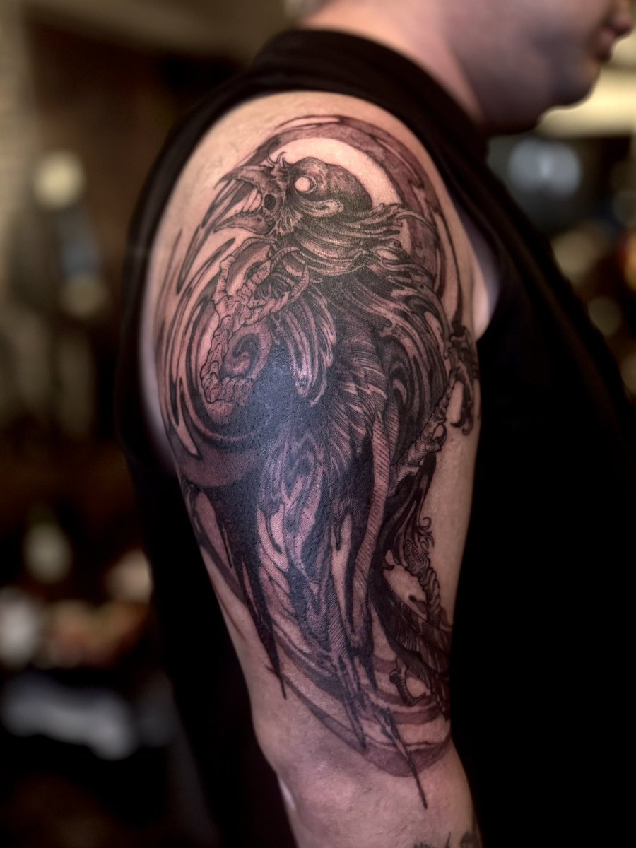 arrudemo_them's tweet photo. 八咫烏
ありがとうございました!
長時間お疲れ様でした🙏
#タトゥー #tattoo #タトゥー女子 #タトゥー男子 #タトゥースタジオ #東京 #ダークタトゥー #abstracttattoo https://t.co/heqacuub0Q