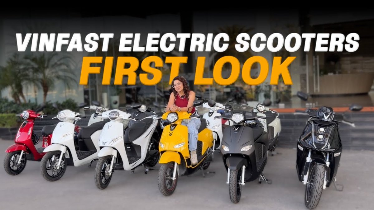 jagranhitech's tweet image. Upcoming VinFast Electric Scooters Walkaround 

A first look at VinFast’s new EV scooters — and the company has officially confirmed its India launch in 2026! Here’s what to expect. 

youtu.be/a3l91GPZmxM?si…

#VinFastIndia #VinFastElectricScooters #ElectricScooter #EVIndia