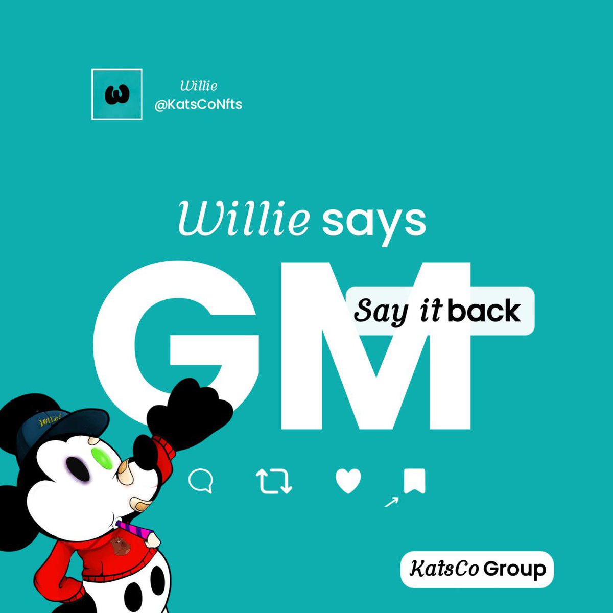 GM Willie fam ☀️

The gateway to the Katsco ecosystem stays open.
Build, connect, and step in with purpose.