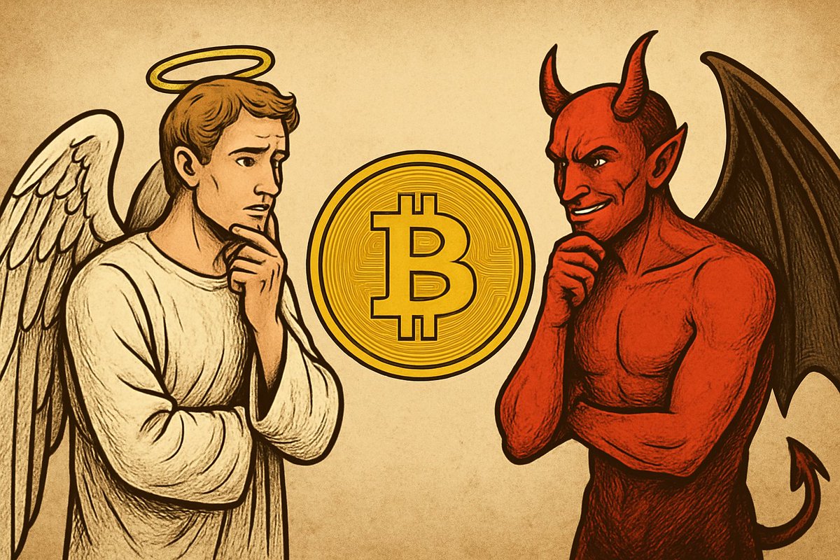 YangManiBTC's tweet photo. My gut tells me Bitcoin is about to hit a new all-time high, but my mind sees new lows…

It feels weird 🤷🏻‍♂️ https://t.co/g5geqgWEmw