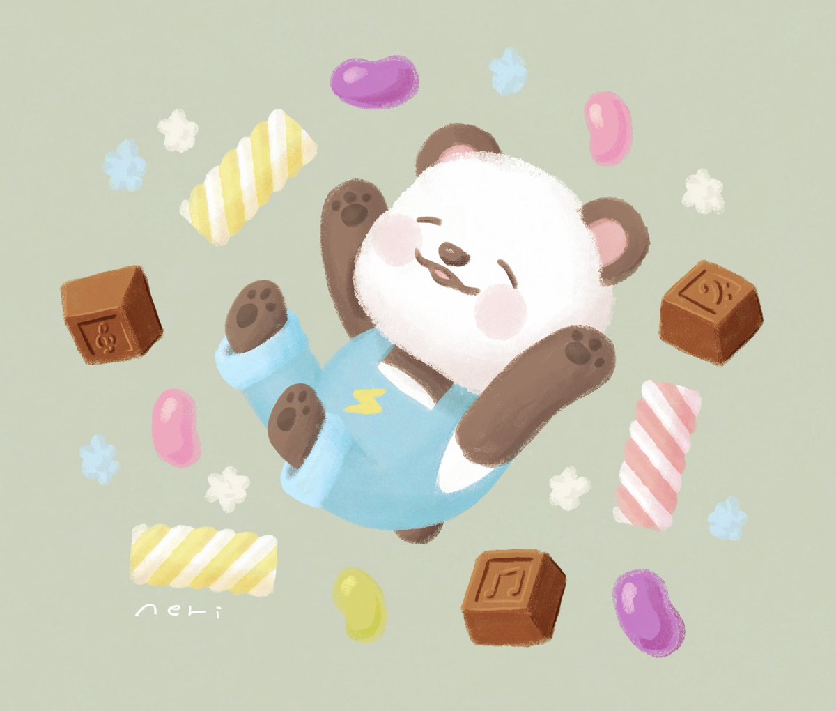 おニューの音声さんが笑い声まで拾っちゃうのとてもかわいかったです
 #描いたんだー