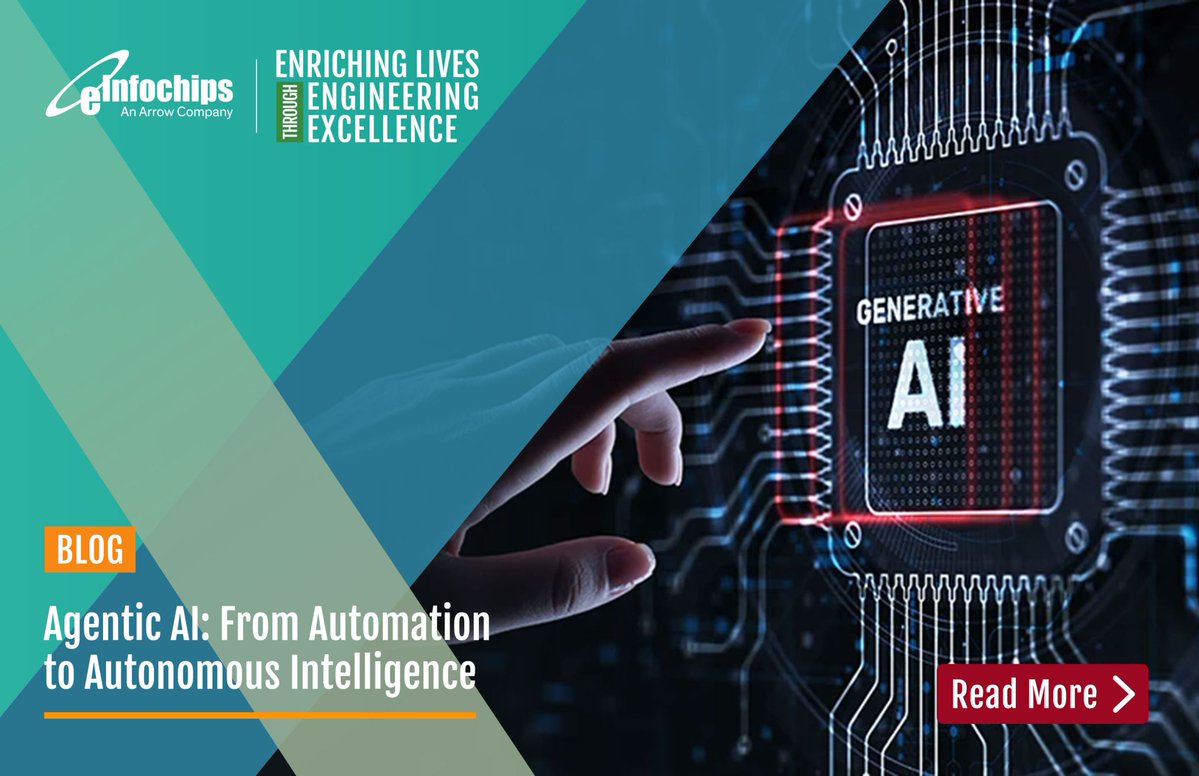 Embrace the revolution of Agentic AI! Explore how advanced autonomous intelligence is transforming automation &amp; driving innovation across industries. Dive into our latest blog here: na2.hubs.ly/H02p5140

#AgenticAI #ArtificialIntelligence #AIInnovation #GenerativeAI