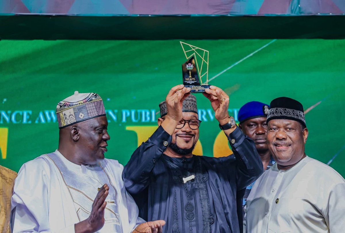NEAPS AWARD TO ZAMFARA STATE SYMBOL OF NATIONAL RECONCILIATION GOV. <a href="/daudalawal_/">Dauda Lawal</a> 
May the world continue to celebrate you Your Excellency ✨️ 🙏 
We're proud of you in all ramification