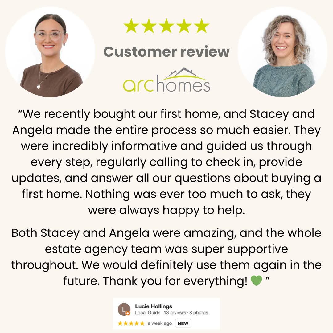 ArcHomesUK's tweet image. 💚 Lovely ⭐️⭐️⭐️⭐️⭐️ review for Stacey and Angela! 💚 

💚 Thank you so much for the awesome review Lucie - it means the world to us getting such great feedback! 💚

#feedback #review #lovely #thankyou #positive #5stars #propertysales #feelingthelove #TeamARC #atherton #hindley
