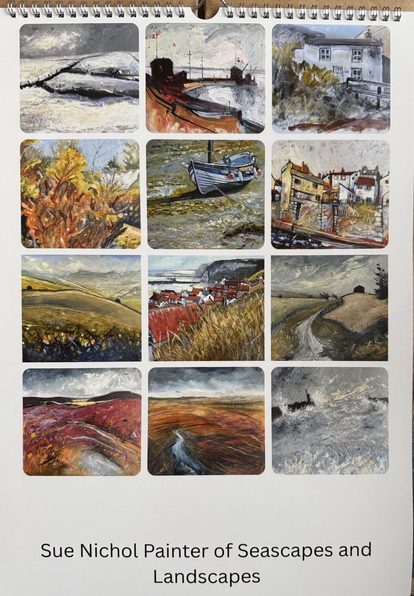 staithesartist's tweet image. Last few #Calendars available. £15 inc p&amp;amp;p in UK DM me to order yours. Great gift.