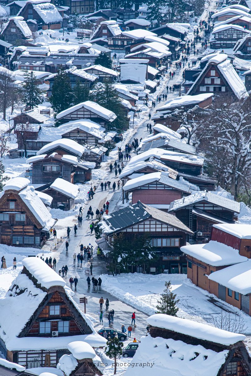 Snowy Shirakawa-go, Gifu Prefecture 雪の白川郷