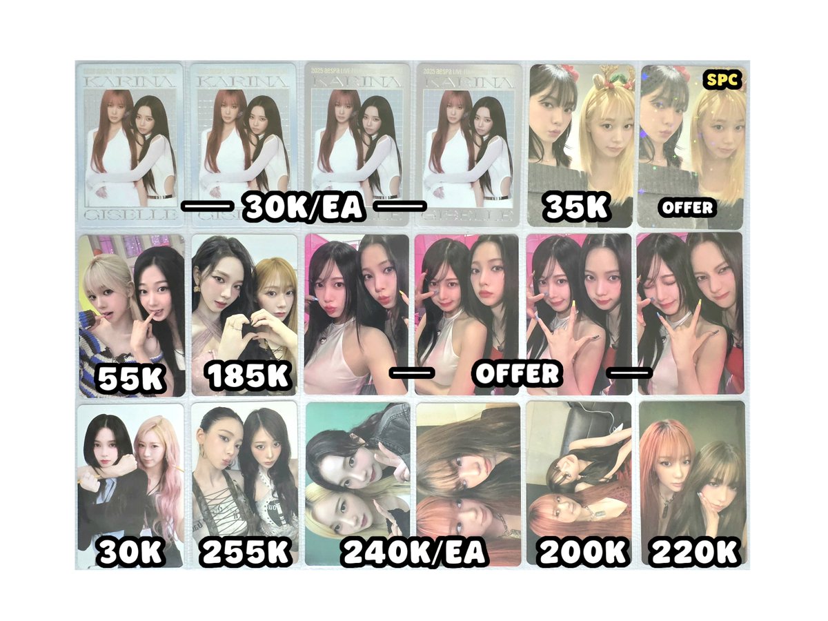 louveyus's tweet image. wts want to sell unit audiz

⋆ no price = offer (sesuai mp)
⋆ keep event with dp
📍jakbar

t. pc unit karina giselle audiz aexis pink christmas my world drama hot mess sg25 richman whiplash dirty work