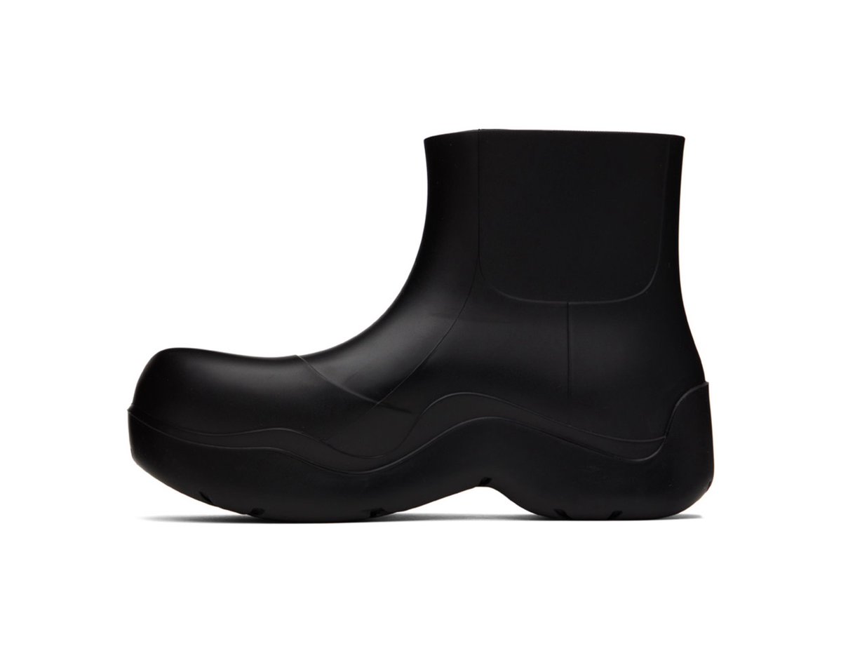 22時オンライン新入荷 新品 bottega veneta paddle boots black 完売し