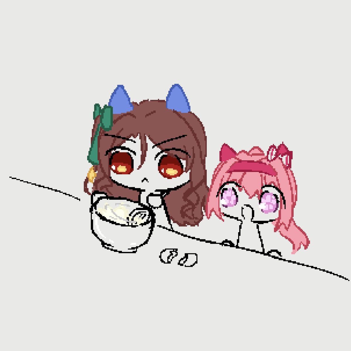 I made mini pavlovas with a friend today!ヽ(>∀<☆)ノ