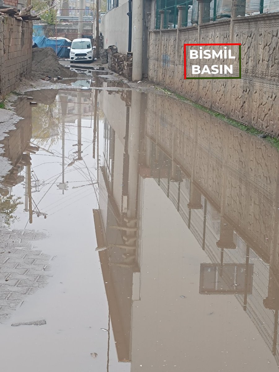 🛑 Dicle Mahallesi’nde Bitmeyen Çile 

Bismil Dicle Mahallesi 105. Sokak’ta sorunlar büyüyor! 🌧️
Yağmur sonrası sokak suyla doldu. Mahalle halkı iki yıldır çamur, su birikintisi ve toz ile mücadele ediyor. 

Yetkililer acilen göreve davet ediliyor.
