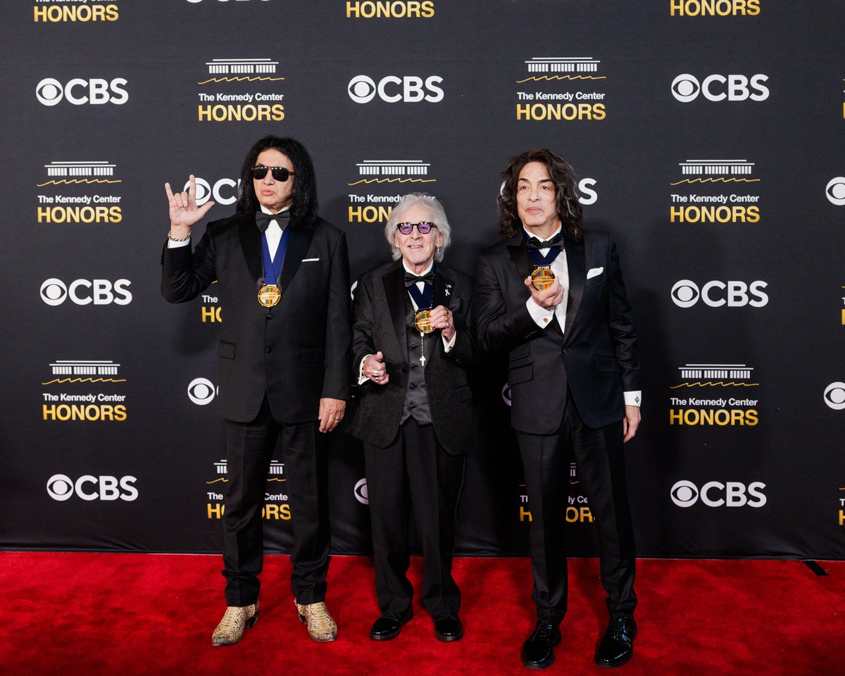 From the very beginning, KISS has been about proving that anything is possible with hard work and passion. We’re deeply honored to receive the Kennedy Center Honors, and proudly share this recognition with our fans and all those who have been a part of creating this legacy. This