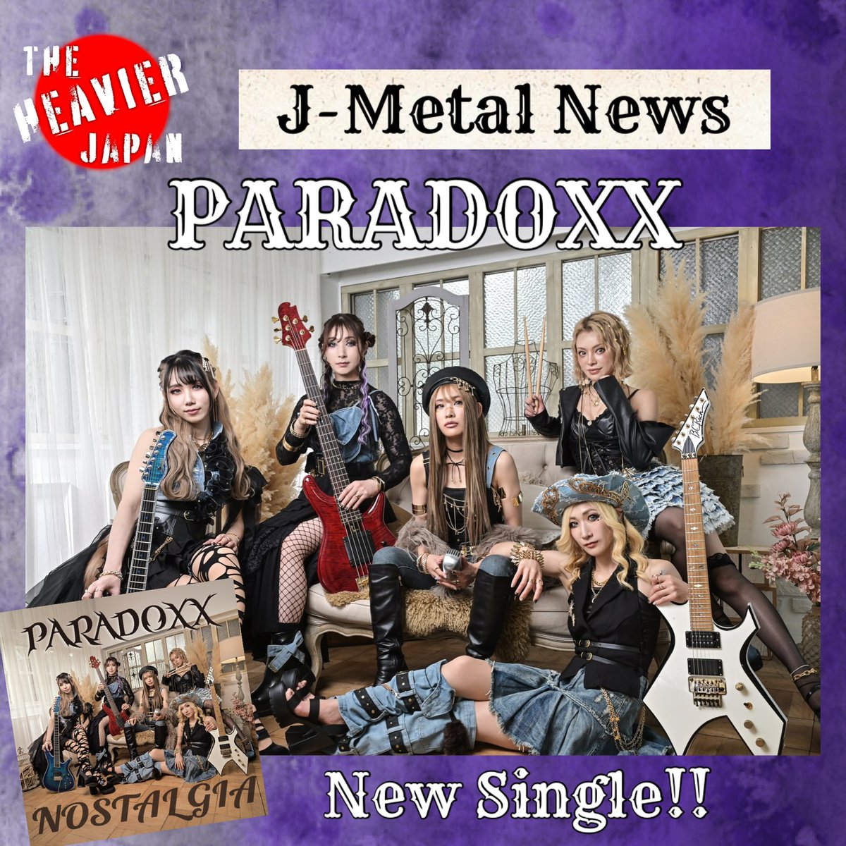 New Single✨ #PARADOXX #NOSTALGIA