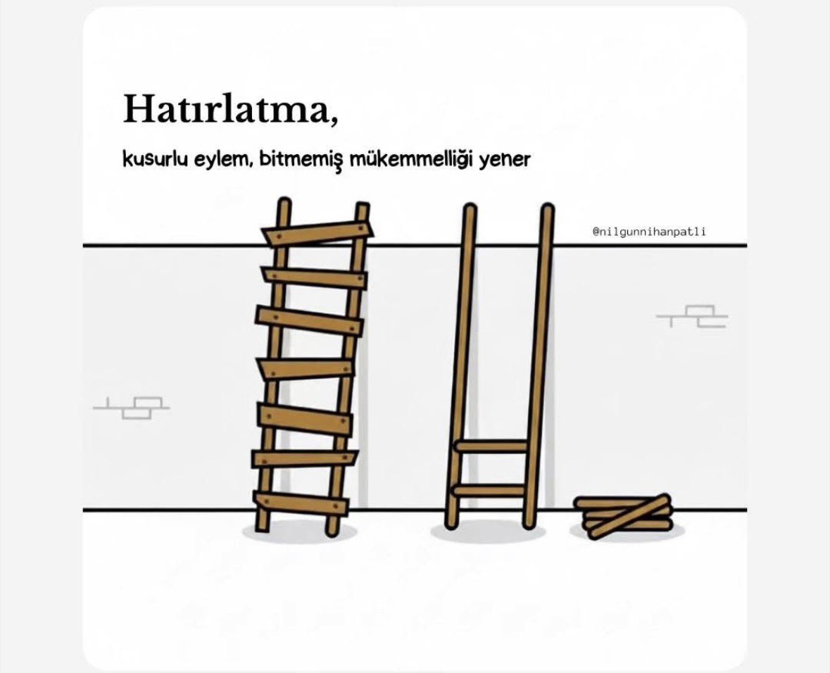 Kusurlu eylem, bitmemiş mükemmelliği yener…