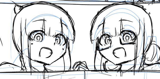 下書きまで終わってると 心が安定する〜