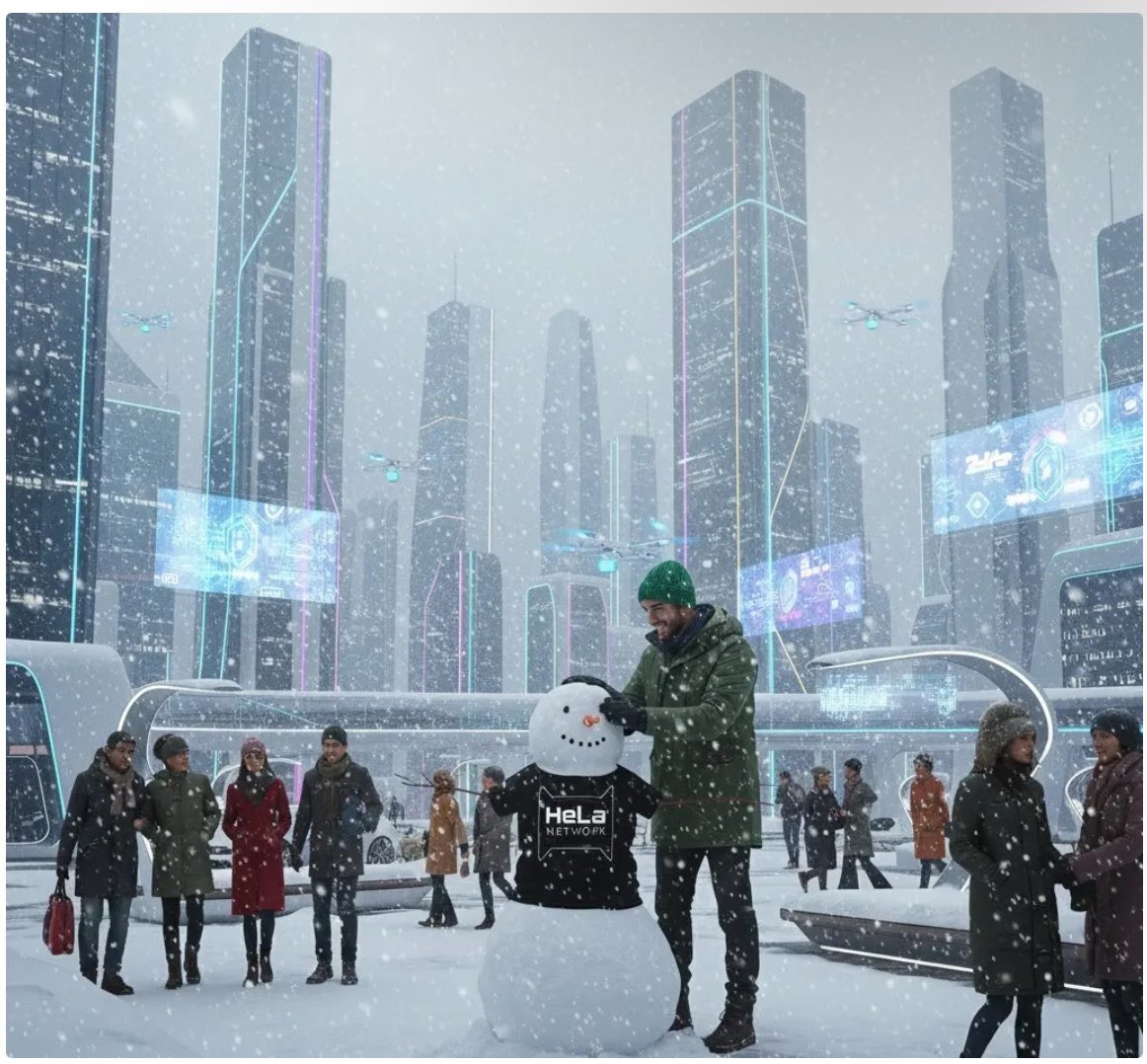 Hela_Network's tweet photo. December presents a critical moment for advancing Web3 beyond its current limitations.

HeLa Network is committed to closing the industry gap by providing secure, interoperable, and developer-focused infrastructure capable of supporting the next era of global adoption.

Join our community to be part of what’s coming. This December marks a major step forward.

→ https://t.co/T5eOc3wYJ4

Every Block has a Story, build yours with HeLa.