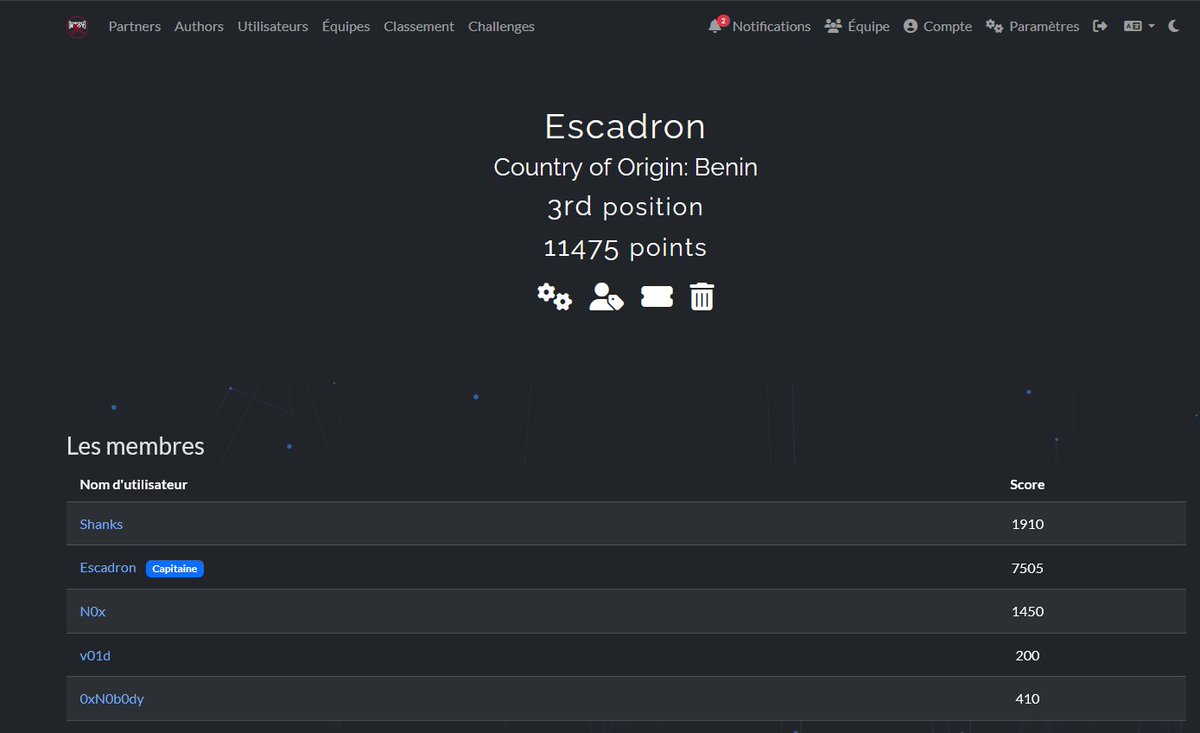 Escadron tweet media