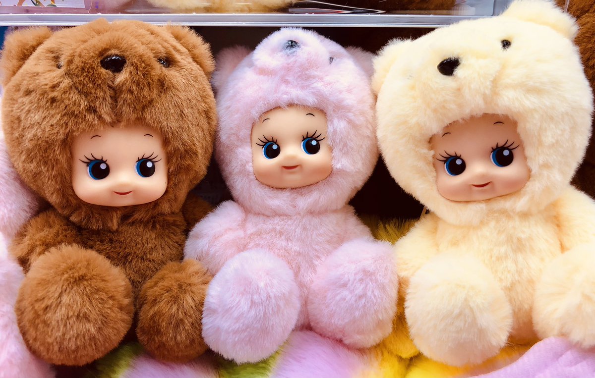 🐻おすすめ景品🐻 くまコスチュームキューピーぬいぐるみ 可愛い