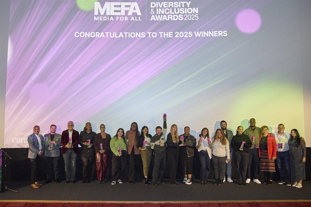 Campaignmag's tweet image. 🔥 The MEFA Awards are back — and more powerful than ever.

Real voices. Real impact. Real change.

Discover the work shaping a more inclusive advertising industry.

buff.ly/68dho3l 

#ad #MEFAAwards #DiversityAndInclusion #DEI #MediaForAll #InclusiveAdvertising