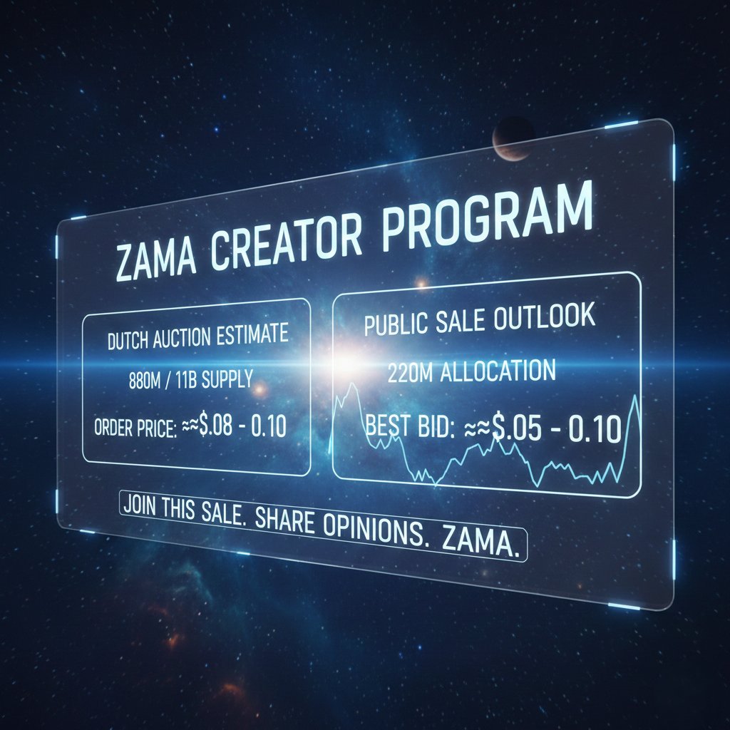 Đang thực hiện một số tính toán về <a href="/zama/">Zama</a> đợt bán sắp tới nên dưới đây là quan điểm của tôi  

> Đấu giá theo phương thức Hà Lan: Ước tính sơ bộ vì 880 triệu được dành riêng cho giai đoạn này và tổng nguồn cung là 11 tỷ nên hầu hết các đơn hàng có thể được