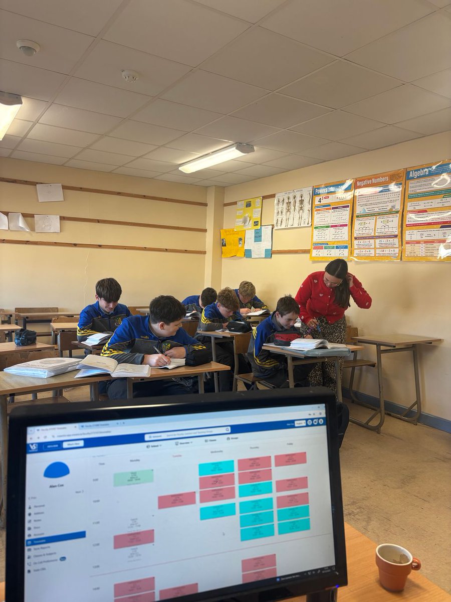 CBSNaas's tweet image. Our students are hard at work — the perfect place to catch up, boost your confidence, or get that extra bit of help before exams. Interested in joining? Just chat to any Maths teacher.  Great prep, great vibes, great results!