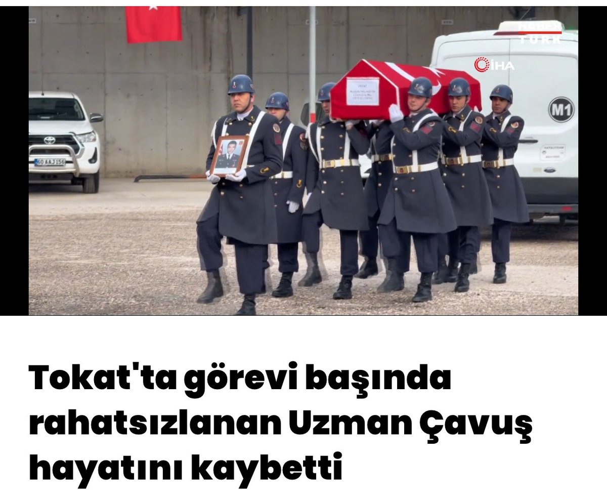 alitilkici38's tweet photo. Tokat Niksarda görev yapan J.Uzm.Çvş.Mustafa Palabıyık Görevi başında geçirmiş olduğu Kalp krizi nedeniyle vefat etmiştir.
Ruhu şad mekanı cennet olsun
Ailesine rabbim sabır ihsan eylesin
Büyük Türk Milletinin başı sağolsun.

(Görev esnasında vefatı nedeniyle idari tahkikat sonucu şehitlik işlemleri yapılacaktır.)
#UzmanÇavuşlar
#UzmanÇavuş
@TEMUD_2024