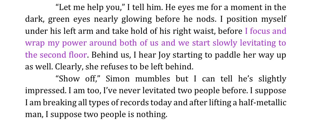 ”masculine and powerful and in control when you’re being levitated by a woman” 🤪