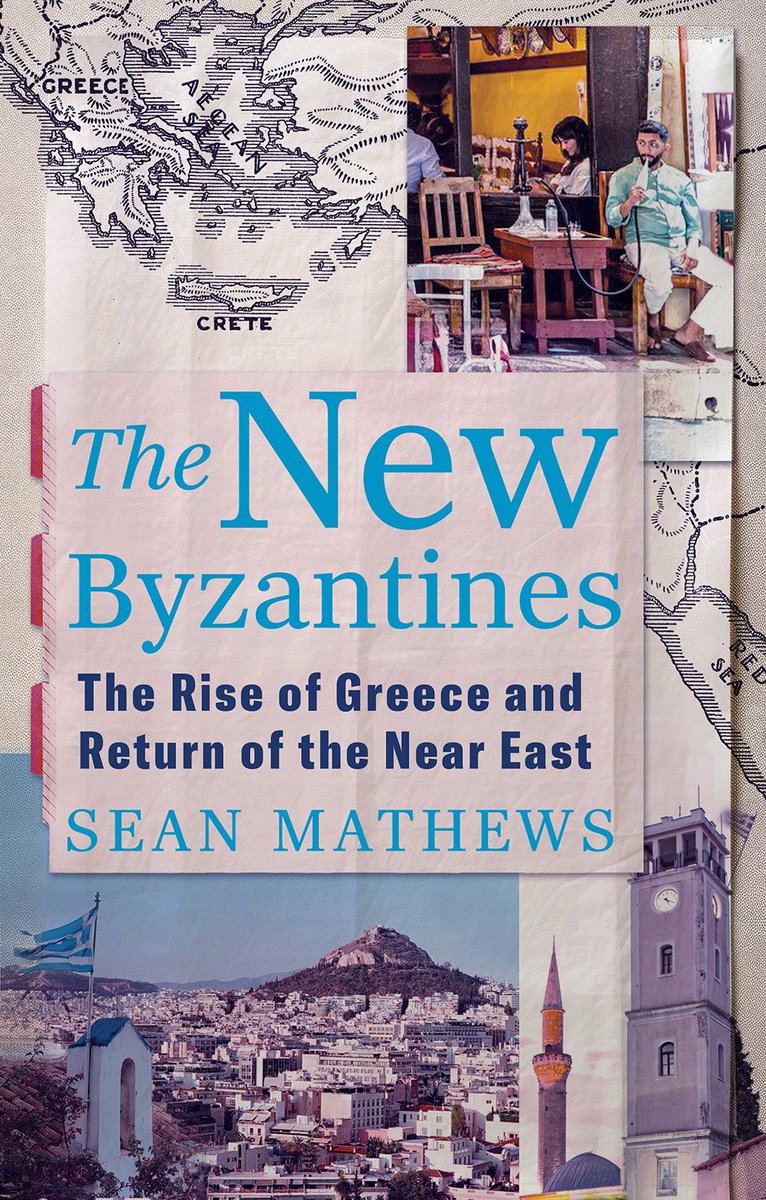 Calling all Byzantine &amp; Levantine bros — eye-catching new book on Greece &amp; the “return of the Near East”. Out this month with Hurst.

<a href="/HurstPublishers/">Hurst Publishers</a>