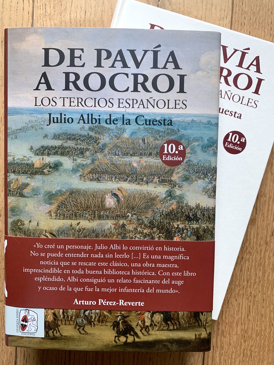 Hoy es la #Inmaculada, patrona de la infantería española. Y a la infantería española por antonomasia, los tercios españoles, rindió merecida justicia Julio Albi en su clásico 'De Pavía a Rocroi', que esta semana celebra su 10.ª edición conmemorativa.
🔗 despertaferro-ediciones.com/revistas/numer…