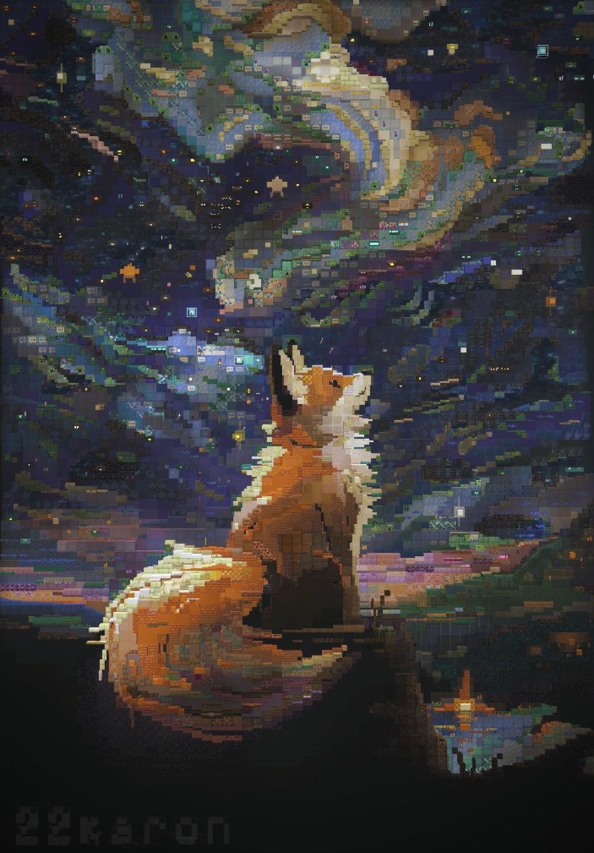「きつねと星空 」

マインクラフトで制作されました。
#Minecraftbuilds #minecraft建築コミュ