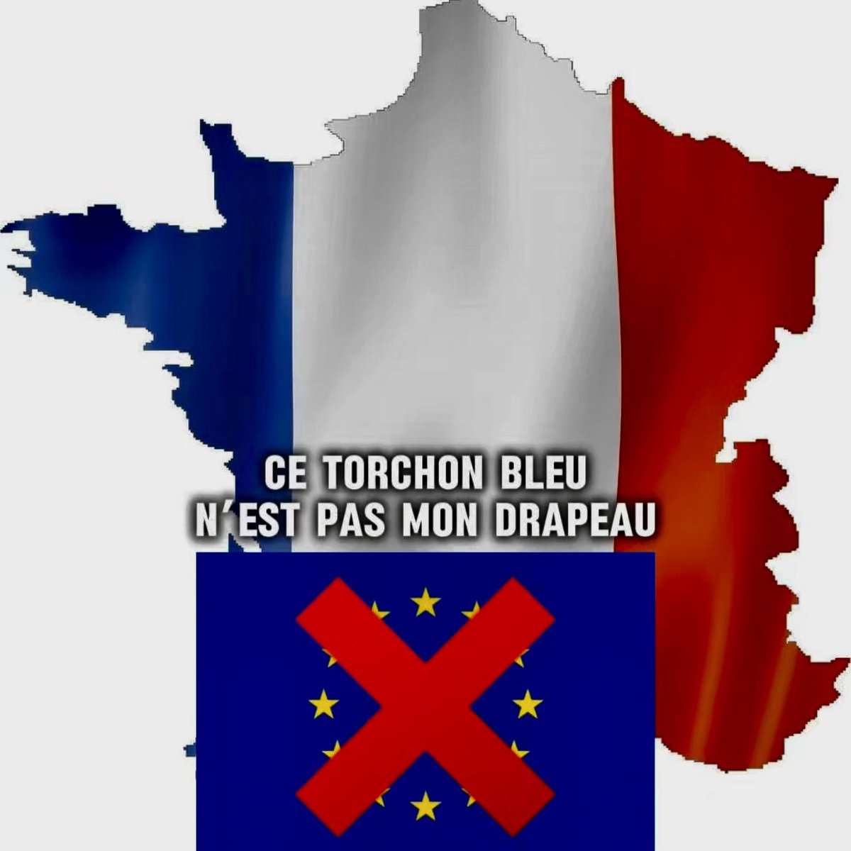 charbofficiel's tweet photo. Ce torchon bleu n’est pas mon drapeau ! https://t.co/deaGtQakxL