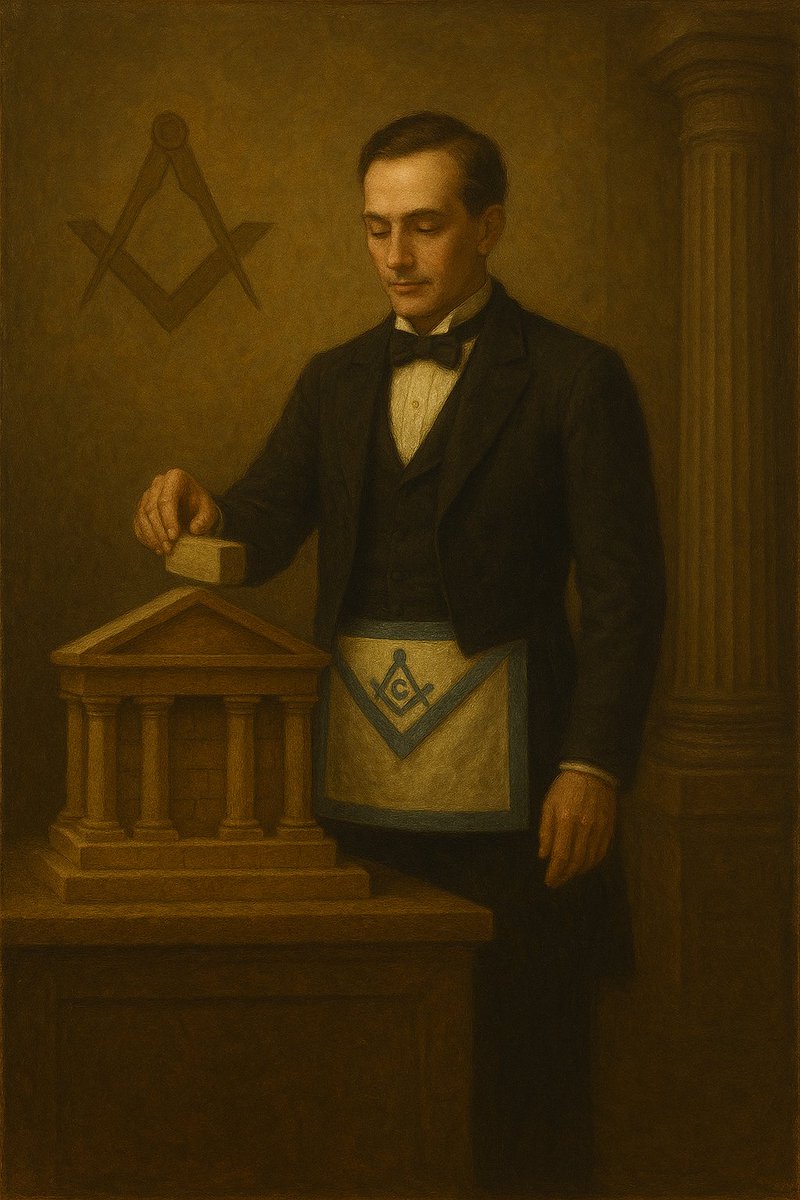 VITRIOL2804's tweet image. A single virtuous act each day lays a stone in the temple of the soul. /G\