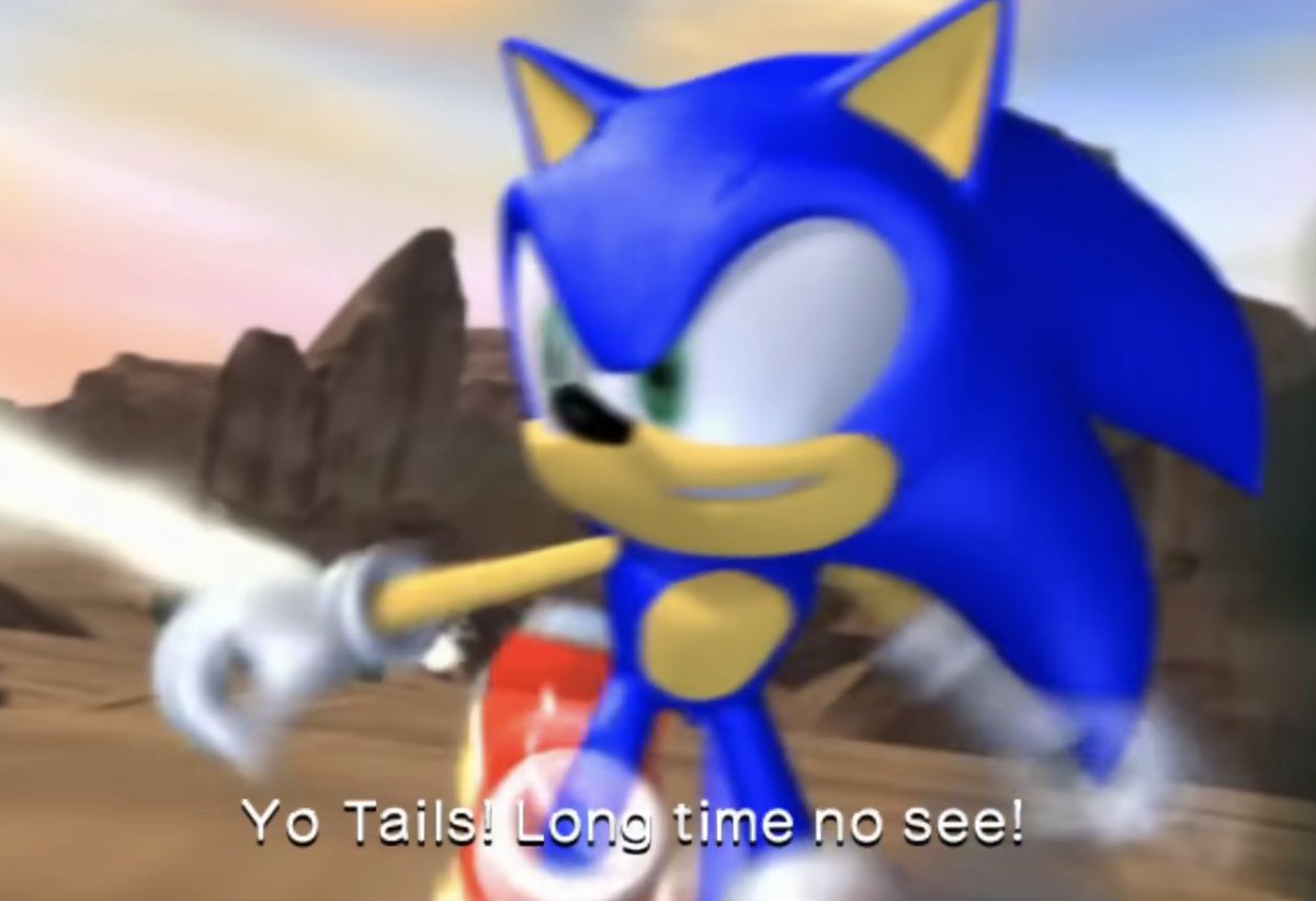 nenemyun's tweet image. Hiding away his emotions in front of his friends by putting on a brave face and going back to being solemn once no one was around

Taking enough time off to be alone that Amy spent the start of Heroes wondering if hes missing and Tails had to find him running around alone

oh man