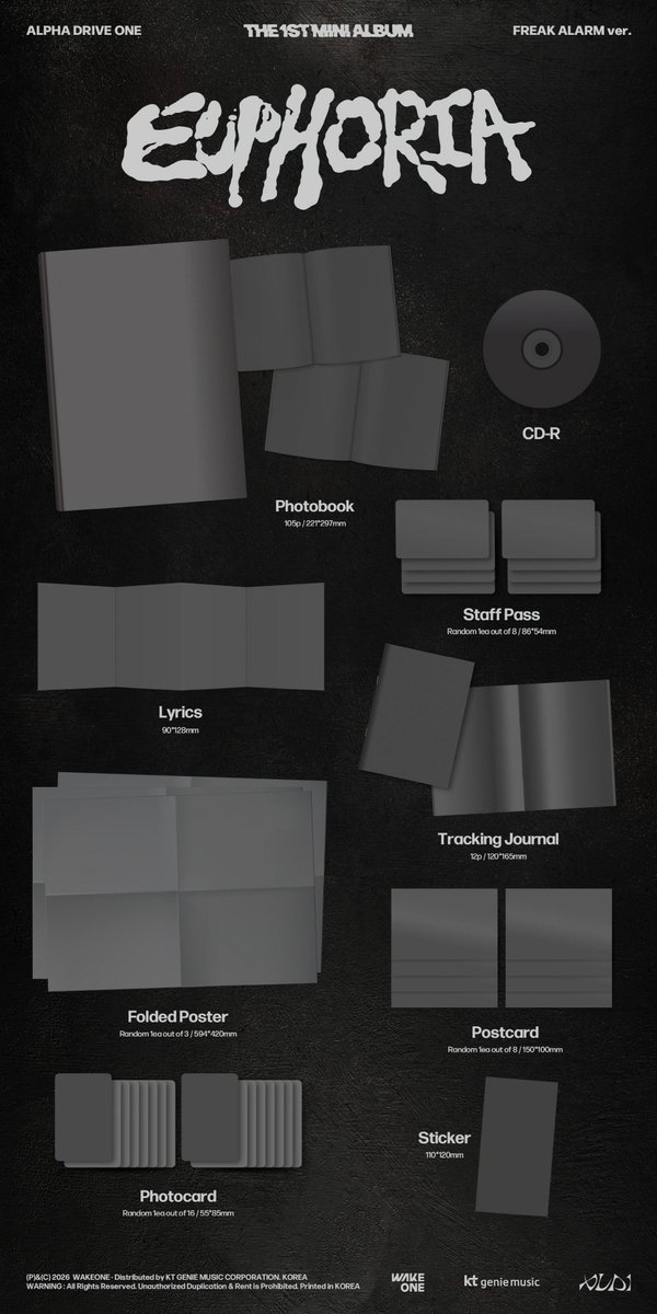 📣商品入荷事前情報✨️】 . ALPHA DRIVE ONE THE 1ST MINI ALBUM