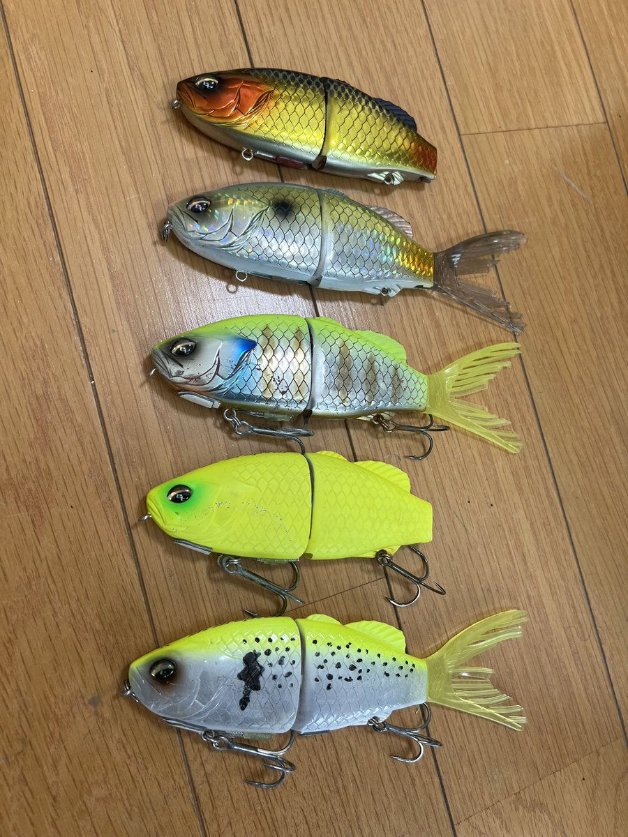 シマノ【Btスラプター】今シーズンも安定してシーバス達を狂わせてくれ