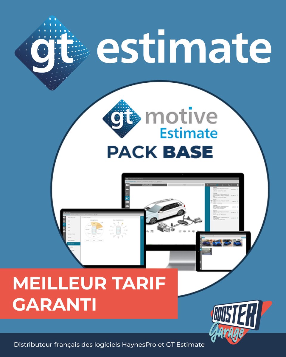 BoosterGarage's tweet image. #GTEstimate = outil INDISPENSABLE !

✅ Liste de véhicules continuellement mise à jour
✅ Temps barêmés
✅ Prix pièces préconisés par les constructeurs
✅ Décodage VIN
✅ Intégration des logiciels de pièces d'occasion

Testez pendant 1 mois 👉 booster-garage.fr/gt-estimate/