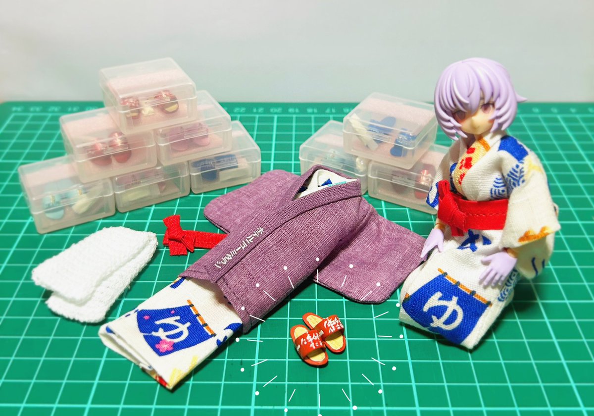 レップの靴屋さん（<a href="/kutuyasyokunin/">レップの靴屋</a> ）より、浴衣セットのオマケにとスリッパを沢山ご提供いただきました✨
✧*｡٩(ˊᗜˋ*)و✧*｡レップ君ありがとう！！
12/12（金）よりいのう商店さん（<a href="/nwounwounwou/">いのう商店★秋葉原本店★</a> ）にてオマケのスリッパ付き浴衣セットを販売いたしますので、どうぞよろしくお願いします🙇‍♀️♨️