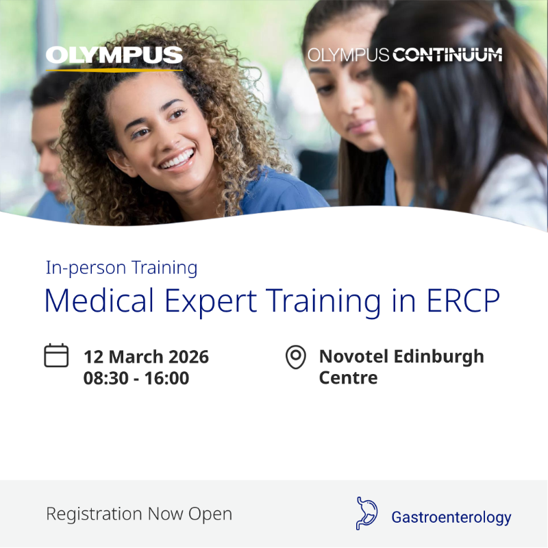 OlympusMedUKIE's tweet photo. 🚨 Calling Endoscopy Consultants and Nurses who wish to enhance their 𝗘𝗥𝗖𝗣 service and patient outcomes

Join our free Medical Expert Training in ERCP for:
> Interactive learning in a small group 
> Expert led sessions
> Best practice sharing

Click below to register now...