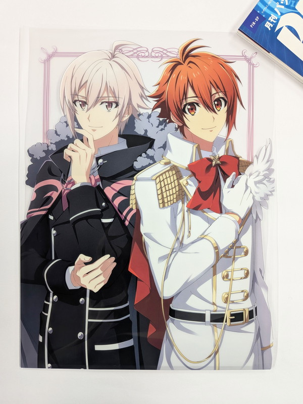 PASH!1月号付録A4サイズクリアファイル『アイドリッシュセブン First