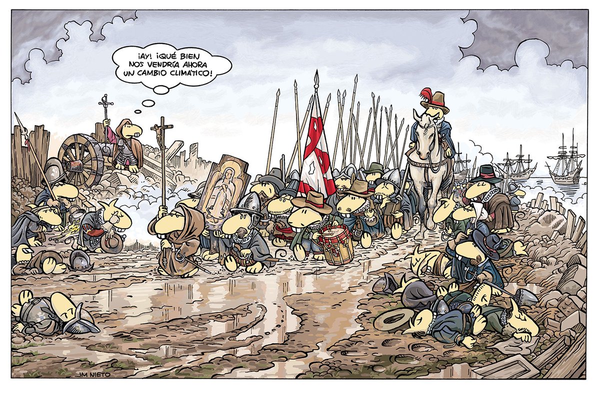 Tal día como hoy, en un islote del Mosa...