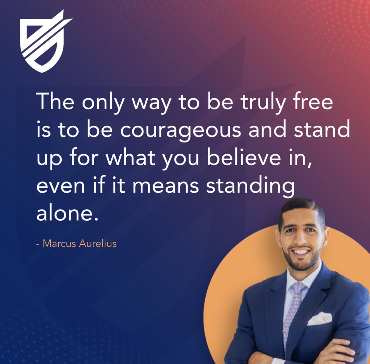 Freedom grows when you stand firm in your values, even without a crowd behind you. 🕊️ 

Get after it! 💪🏽