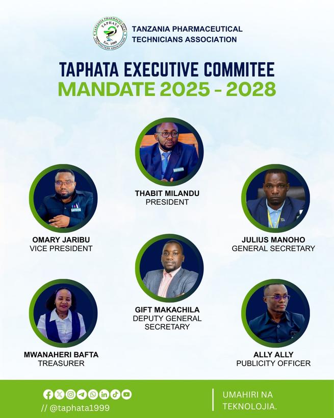 TANZANIA PHARMACEUTICAL TECHNICIANS ASSOCIATION tweet media