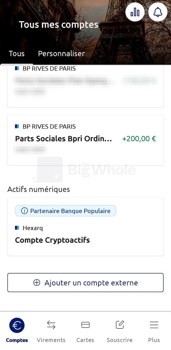 🟥 C'est désormais live

Depuis ce matin, 2 millions de clients du <a href="/GroupeBPCE/">Groupe BPCE</a> peuvent investir dans les cryptos directement depuis leur appli Banque Populaire ou Caisse d'Épargne dans les cryptos

(via la filiale crypto régulée Hexarq)

Le lancement s'étalera pendant quelques
