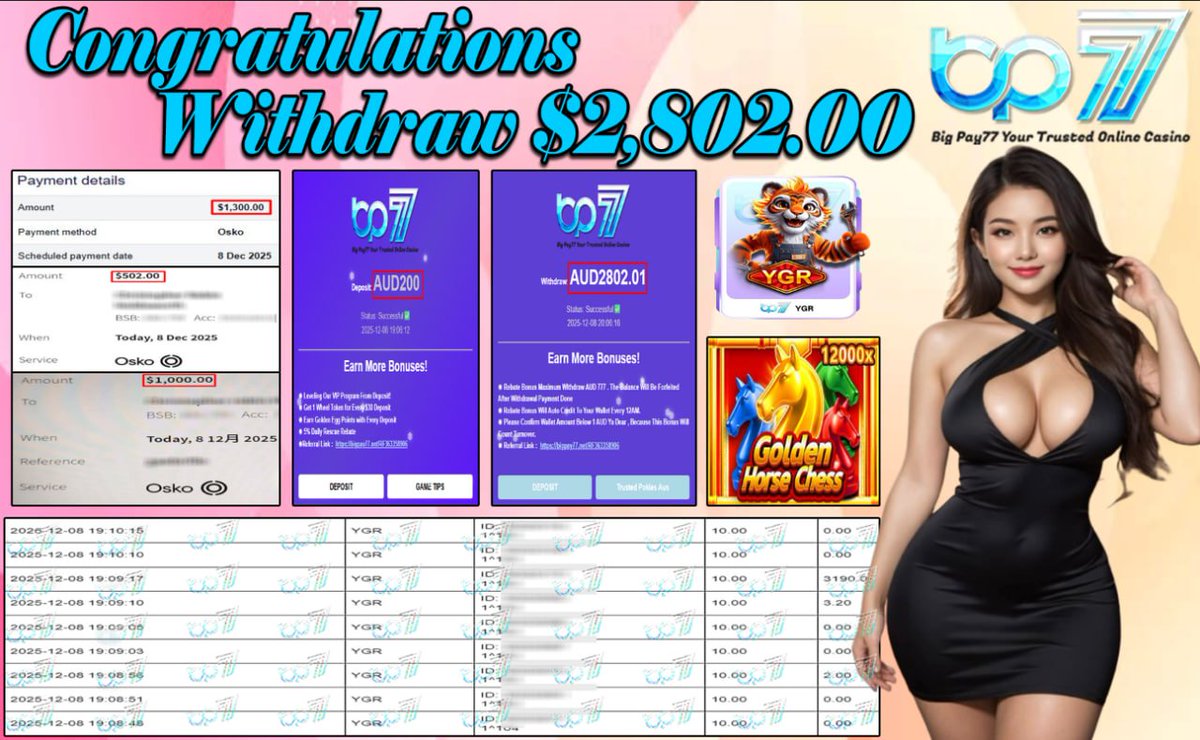 Bigpay77 Australia Online Entertainment tweet media