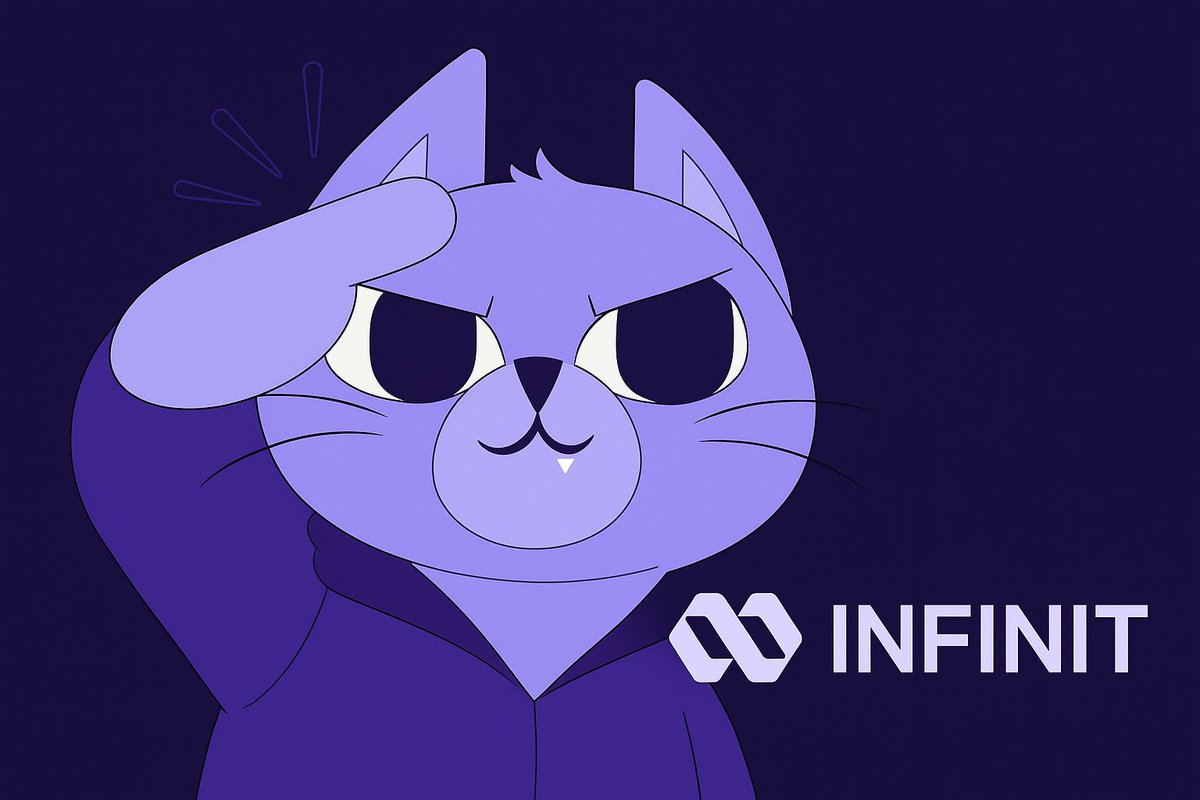 peaceintheroom's tweet photo. Tomorrow’s DeFi runs without humans 🔥
@Infinit_Labs 
Agent-to-agent finance is here.
ERC-8004 gives agents identity + reputation.
x402 lets them pay each other instantly.
And INFINIT’s 34+ DeFi agents become services any external agent can hire.

Trading, analysis, execution — all automated.
Humans set the rules. Agents run the economy.
This is Agentic Finance (՞︲‐︲՞)