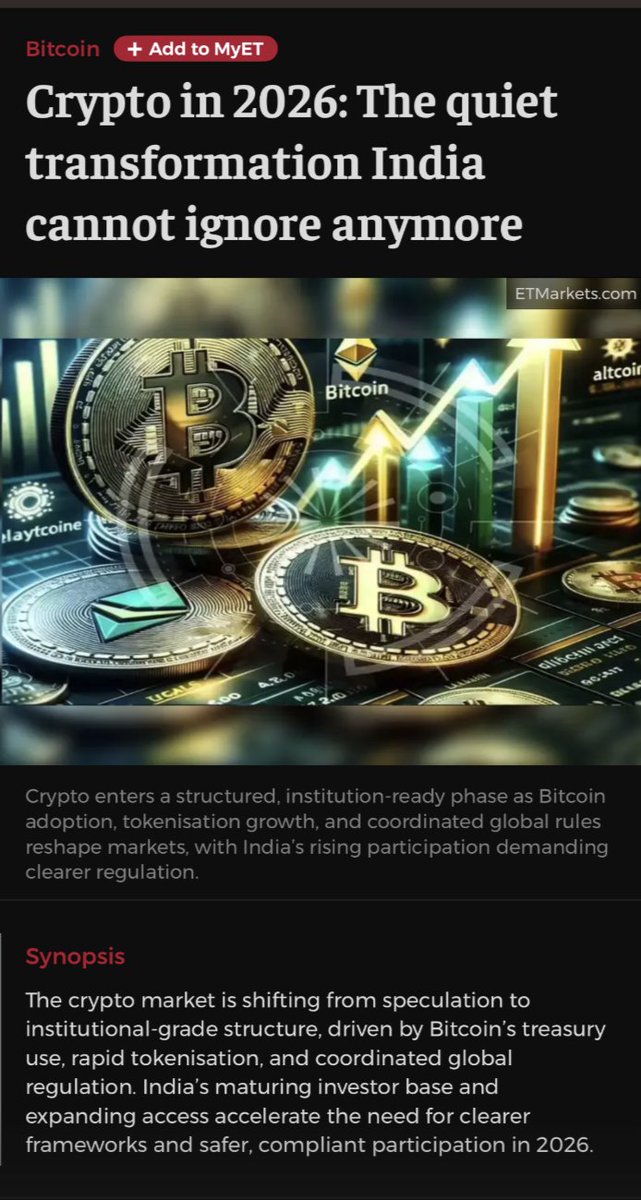 The era of 'Crypto Experimentation' is over! The era of Integration has begun.
We are trading vola