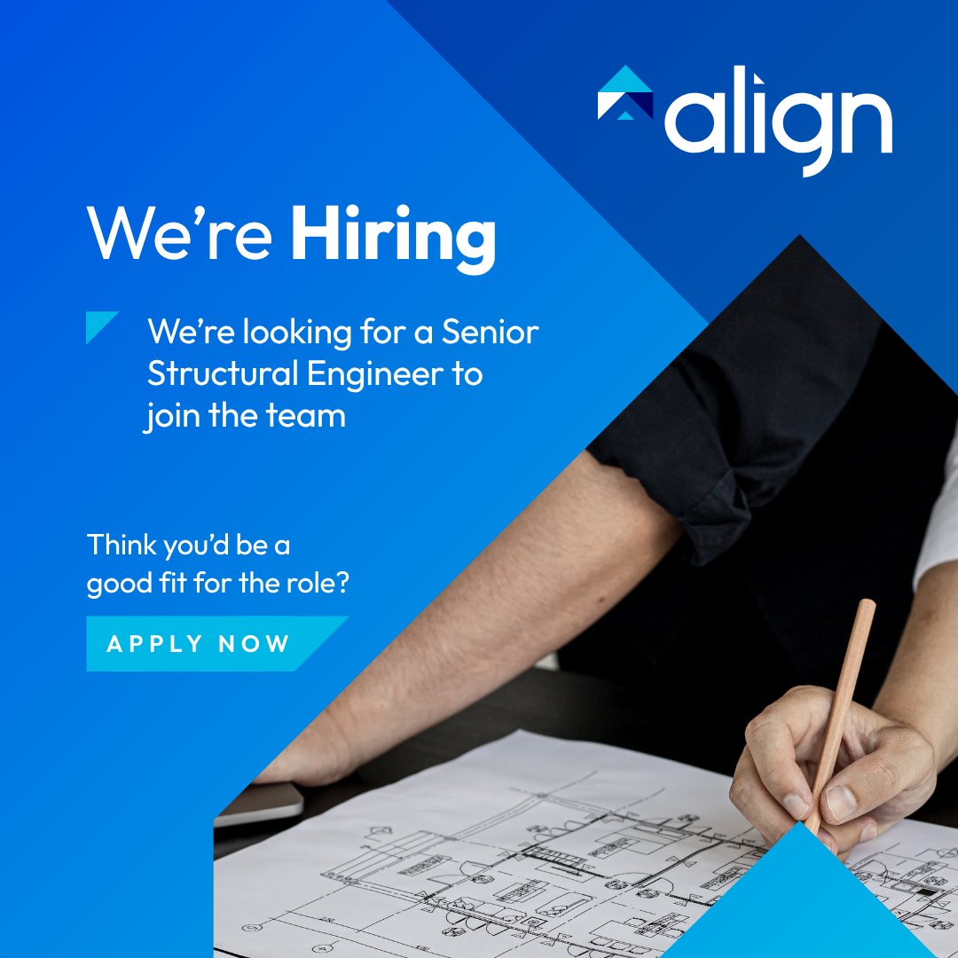 Are you a Structural Engineer who is looking to take the next step in their career?

We are growing the team in Northallerton and there is an exciting opportunity for a Senior Structural Engineer to join our multi-discipline workforce at Align

Apply here: tinyurl.com/yck2u7jw