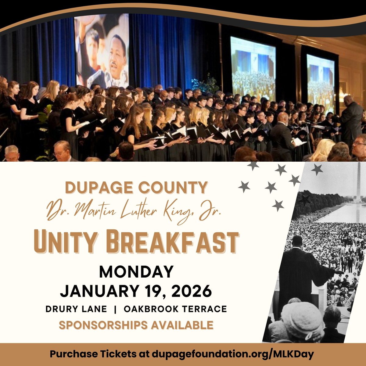 NaacpDuPage's tweet photo. ✨Celebrate the life and legacy of Dr. Martin Luther King Jr. at the DuPage County MLK Unity Breakfast. 
🎟️ Tickets: https://t.co/plQt3u2B5e
Let’s honor the dream—together. #MLKDay #UnityBreakfast #DuPageCounty #CommunityUnity https://t.co/VkNZD1MWOW