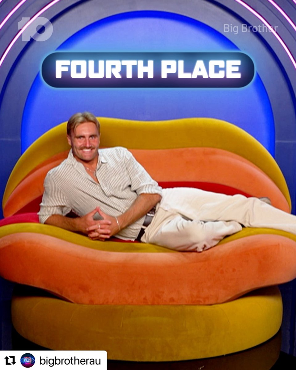 SPOILER ALERT 🚨 Bruce has finished in 4th Place 

#BBAU