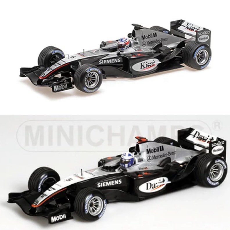 MINICHAMPS ミニチャンプス マクラーレン メルセデス MP4/19 キミ