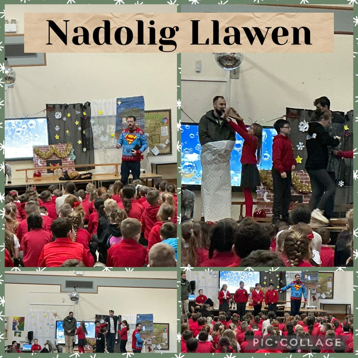 Diolch <a href="/NoddfaJohn/">Pastor John</a> am Gwasanaeth Nadolig heddiw! <a href="/garntegprimary/">Garnteg Primary</a>